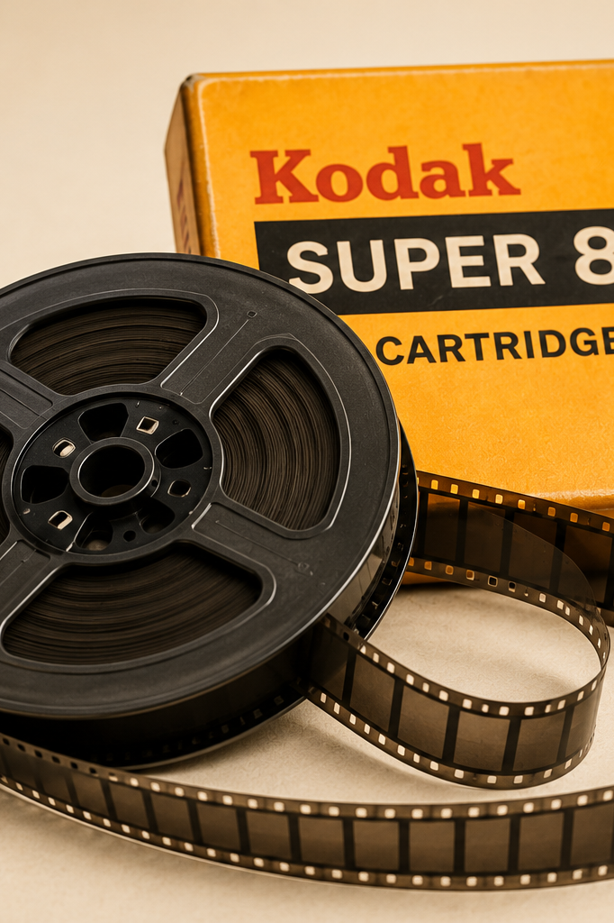 Vintage Super-8-Filmrolle